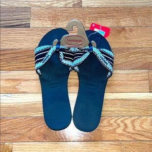 HAVAIANAS brand new flip flops USA size 7